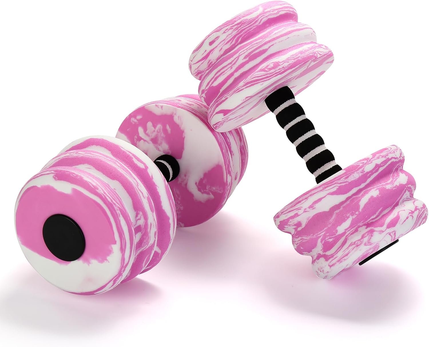Aquatic Exercise Dumbbells, Water Dumbbells, 2PCS Foam Barbells for Men Women Water Workouts