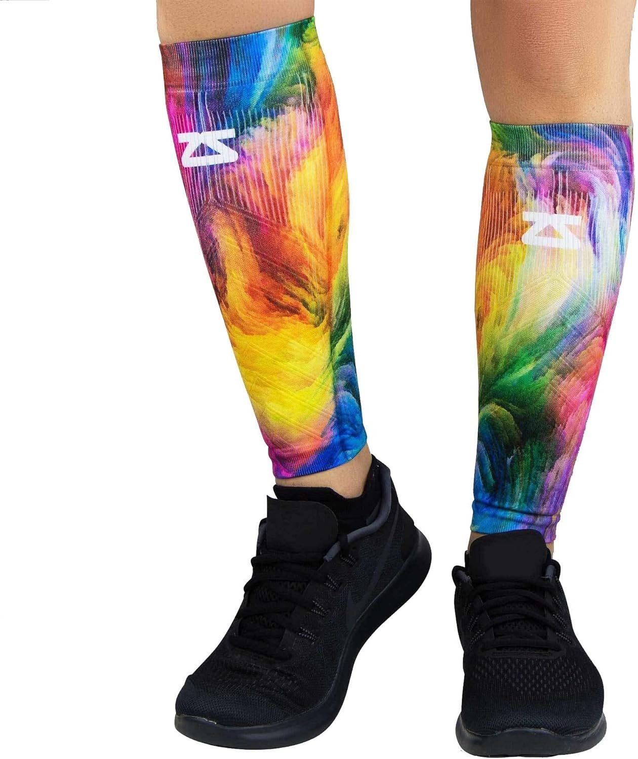Zensah Running Leg Compression Sleeves – Shin Splint, Calf Compression Sleeve Men and Women