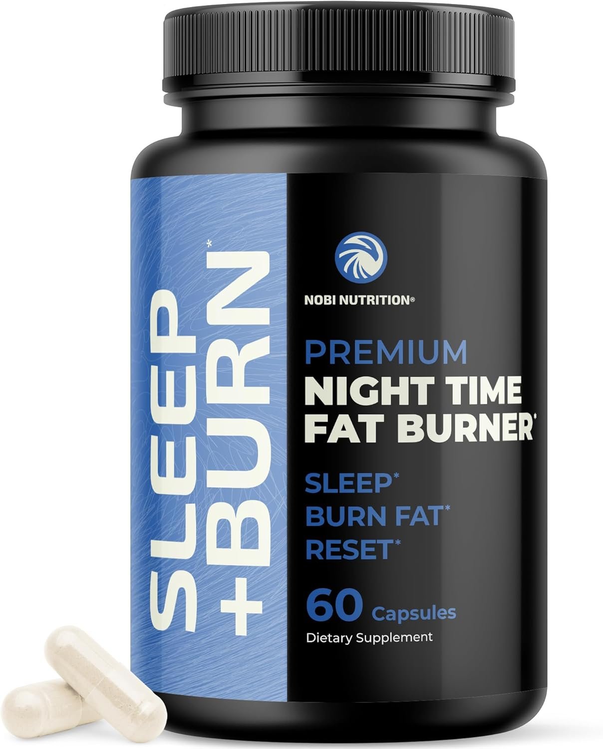Night Time Fat Burner to Shred While You Sleep | Belly Fat Burner, Carb Blocker & Weight Loss Support Supplements | Lose Weight, Support Metabolism & Fall Asleep Fast | 60 Nighttime Diet Pills