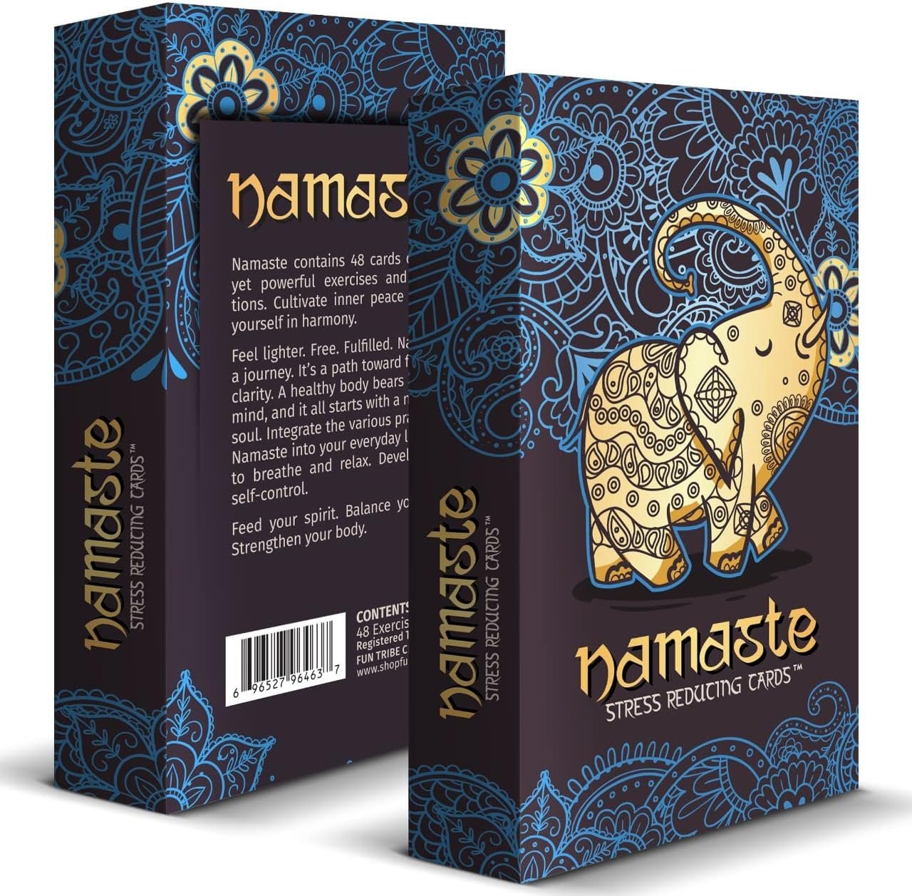 Namaste Mindfulness Cards – Stress & Anxiety Relief, Meditation Cards – Self Care Gifts for Women – MSS Inc
