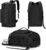 Gym Bag for Men and Women Sports Duffle Bag Travel Backpack Weekender Overnight Bag with Shoes Compartment and Wet Pocket Black – MIYCOO