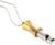 Mindful Breathing Necklace, Stress Relief Anxiety Relaxation Necklace, Slowing Breath Anxiety Relief Meditation Necklace (Gold)