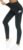 THE GYM PEOPLE Thick High Waist Yoga Pants with Pockets, Tummy Control Workout Running Yoga Leggings for Women