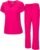 Natural Uniforms Women’s Cool Stretch V-Neck Top and Cargo Pant Scrub Set with Regular and Petite Sizes