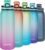 Opard 30oz/32oz Sports Water Bottle with Leak Proof Flip Top Lid BPA Free Tritan Reusable Plastic for Gym and Outdoor, Travel Water Bottle with Straw