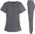 VIAOLI Scrubs for Women Set Modern V-Neck Top & 8 Pocket Jogger Pants Athletic Nursing Uniform Solid Stretch Workwear