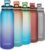 Opard 30oz/32oz Sports Water Bottle with Leak Proof Flip Top Lid BPA Free Tritan Reusable Plastic for Gym and Outdoor, Travel Water Bottle with Straw