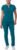 Adar Addition Go-Higher Scrub Set for Women – Notched V-Neck Scrub Top & Skinny Cargo Scrub Pants