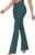 Sunzel Flare Leggings for Women with Pockets, Crossover Yoga Pants with Tummy Control, High Waisted and Wide Leg