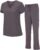 Natural Uniforms Women’s Cool Stretch V-Neck Top and Cargo Pant Scrub Set with Regular and Petite Sizes