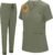 M&M SCRUBS Women’s Essential Jogger Scrub Set Nursing Uniform 10 Pockets Stretch Scrub Top and Pant