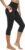 Stelle Women’s Capri Yoga Pants with Pockets Essential High Waisted Legging for Workout