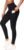 THE GYM PEOPLE Thick High Waist Yoga Pants with Pockets, Tummy Control Workout Running Yoga Leggings for Women