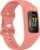 Silicone Sport Band Compatible with Fitbit Charge 6/Charge 5 Band with Case for Soft Silicone Strap with Shatter-Resistant Protective for Charge 5/Charge 4/3 Advanced Fitness Tracker