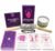 Positive Intentions Gift Set for Women and Men, Stress Relief Gift Set for Meditation, with Positive Affirmations Cards, California White Sage, Palo Santo, Candle and Chakra Bracelet | 6 Piece Set