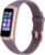 Fitness Tracker with 24/7 Heart Rate Blood Oxygen Sleep Monitor,Activity Tracker with 1.1″ AMOLED Touch Color Screen, Multiple Sport Modes Step Counter,IP68 Waterproof for Women Men (Wine Red)