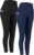 Fengbay 2 Pack High Waist Yoga Pants, Pocket Yoga Pants Tummy Control Workout Running 4 Way Stretch Yoga Leggings