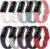 Compatible for Fitbit Luxe, Soft Silicone Breathable Replacement Wristband Fitness Tracker Accessories Sport Band for Women Men,Small and Large