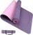 Non Slip Yoga Mats with Strap – Pilates & Exercise Mat for Home Workout