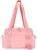 Mini Gym Bag for Women, Small Gym Bag Gym Tote Bag Waterproof Travel Duffel Bag with Wet Compartment, Cute Sports Bag Suitable for Traveling on Weekends (Pink)