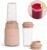 bella 6 Pcs Portable Rocket Blender, Juicer & Smoothie Maker, Press & Twist Design, EverGood™ & BPA Free Dishwasher Safe Parts, 4 Tip Stainless Steel Blade, Cord Wrap, 240 Watt Motor, Blossom