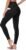 GAYHAY High Waisted Leggings for Women – Soft Opaque Slim Tummy Control Printed Pants for Running Cycling Yoga