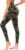 GAYHAY High Waisted Leggings for Women – Soft Opaque Slim Tummy Control Printed Pants for Running Cycling Yoga