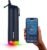 Hidrate Spark PRO Smart Water Bottle – Tracks Water Intake with Bluetooth, LED Glow Reminder When You Need to Drink – Straw, 21oz, Abyss