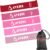 Resistance Bands for Working Out Women, Set of 5 Loop Bands for Exercise and for Workout with Free Carry Bag