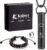 528Hz Meditation Breathing Necklace – Love Frequency Anxiety Stress Relief, Paired with Obsidian & Decompression Ring ,Mindful Meditation, Breathwork, Relaxing, Calm and Stress Reduction Anti-Anxiety Solution for Adults