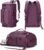 Gym Bag with Shoes Compartment – Duffle Bag for Men and Women, Travel Backpack Weekender Overnight Bag, Sports Bag with Wet Pocket Purple – MIYCOO