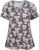 Scrub Tops for Women Plus Size Stretch V Neck Short Sleeve Shirt Nursing Medical Uniform with Pockets