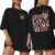 Oversized Tshirts for Women Mama Shirt – Overstimulated Moms Club Shirt Funny Graphic Shirts Casual Short Sleeve Tees