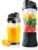 Portable Blender, Cordless, 24oz. Vessel, Personal Blender-for Shakes & Smoothies, BPA Free, Leakproof-Lid & Sip Spout, USB-C Rechargeable & Self Cleaning – Travel Blender with 6 Sharp Blade, Black