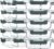 M MCIRCO 10-Pack,30 Oz Glass Meal Prep Containers 2 Compartments Airtight Lunch Bento Boxes with Lids, Glass Food Storage Containers, Microwave, Oven, Freezer and Dishwasher