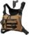Outdoor Chest Bag For Men and Women, Tactical Vest For Running, Cycling, EDC Chest Pack Rig For Sports and Workouts