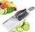 Multi Handheld Mandoline Slicer with Adjustable Stainless Steel Blade – Vegetable Grater Cucumber Slicer – Cheese Grater