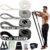 Resistance Bands Set, 4 Strengths Pull Up Assistance Bands Latex Exercise Bands for Men Women, Workout Bands for Fitness Muscle Strength Training