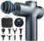 Massage Gun Deep Tissue, Portable Massage Gun with 8 Interchangeable Heads for Deep Muscle Relief and Relaxation