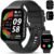 Smart Watch(Answer/Make Call), 1.96″ HD Smartwatch for Men Women, 2025 Fitness Watch with 110+ Sport Modes/Heart Rate/Sleep Monitor/Pedometer, IP68 Waterproof Fitness Activity Tracker for Android iOS