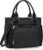 Insulated Lunch Box & Lunch Bag for Women – Large Reusable Lunch Tote Bag for Adults Simple Stylish Ladies Cooler Bag Portable Leakproof Classic Lunchbox for Work/Picnic,(Black 12L)