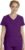 Healing Hands Women’s Scrub Top V-Neck with 2 Pockets, 2-Way Stretch, and Yoga Knit Side Panels for Slim Fit- 2245