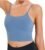 Lemedy Women Padded Sports Bra Fitness Workout Running Shirts Yoga Tank Top