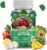 Sugar-Free Fruit and Veggie Gummies — 35+ Greens, Fruit and Vegetable Vitamins to Boost Immunity, Skin & Gut Health — Ideal Fruit and Vegetable Supplement for Adults & Kids (60 Gummies)