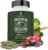 Ancestral Supplements Greens Powder Capsules, Organic Superfood Greens & Reds Blend with Spirulina, Chlorella, Grass Fed Beef Organs, and Probiotics for Gut Health, Non GMO, 615mg Each, 180 Count
