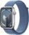 Apple Watch Series 9 [GPS 45mm] Smartwatch with Silver Aluminum Case with Winter Blue Sport Loop. Fitness Tracker, Blood Oxygen & ECG Apps, Always-On Retina Display, Carbon Neutral