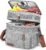 Lunch Box & Lunch Bag for Women Men, Large Insulated Adult Lunch Box Leakproof Lunchbox Cooler Bag for Work Picnic Beach,16L, Gray