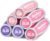 Hand Weights for Women Men, Soft Dumbbells Set of 6(1lb 2lb 3lb Each Pack) for Dumbbell Walking Weight Sets with Hand Strap, Pink Weights for Workout Running, Jogging and Physical Therapy, Mothers Day Gifts for Mom