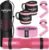 WALITO 8Pcs Barbell Pad Set for Hip Thrust – Squat Pad,Gym Accessories for Women with Bar Bad,Bench Press, with Gym Ankle Straps,Resistance Bands for Working Out,Lifting Strap,Carry Bag