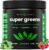 NutraChamps Super Greens Powder Premium Superfood | 20+ Organic Green Veggie Whole Foods | Wheat Grass, Spirulina, Chlorella | Antioxidant, Digestive Enzyme & Probiotic Blends (9.0 Oz, Berry)
